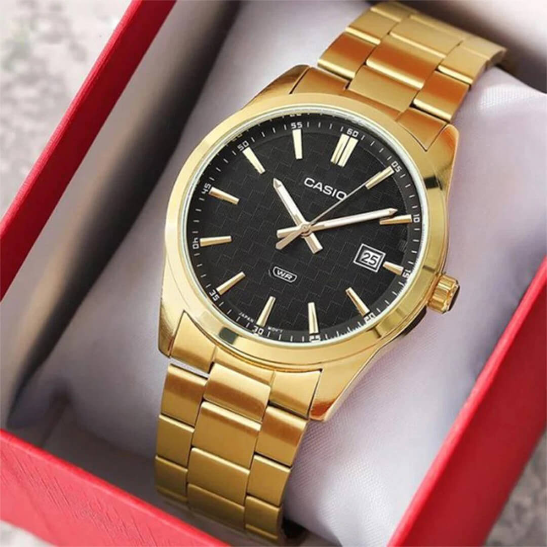 Reloj Casio MTP-VD03G-1A Hombre Acero Dorado