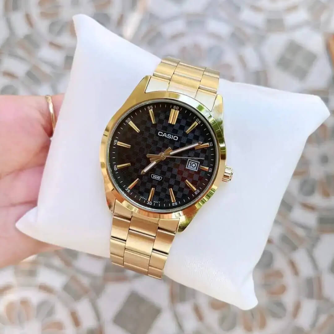 Reloj Casio MTP-VD03G-1A Hombre Acero Dorado