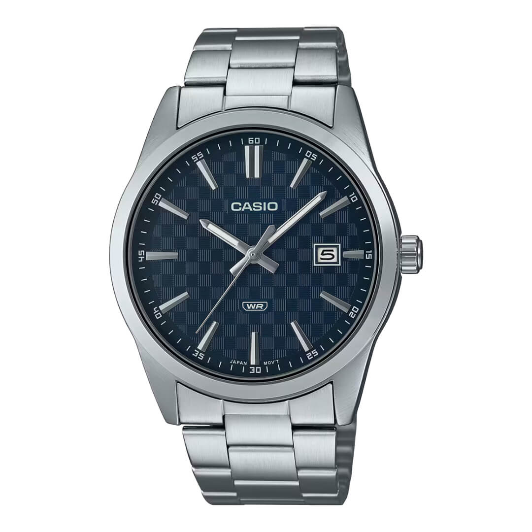 Reloj Casio MTP-VD03D-2A Hombre Acero Plateado | CAS-223