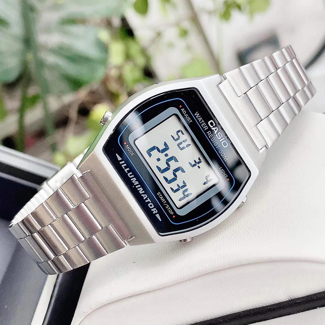 Reloj Casio B640WD-1AVDF Hombre Acero Plateado