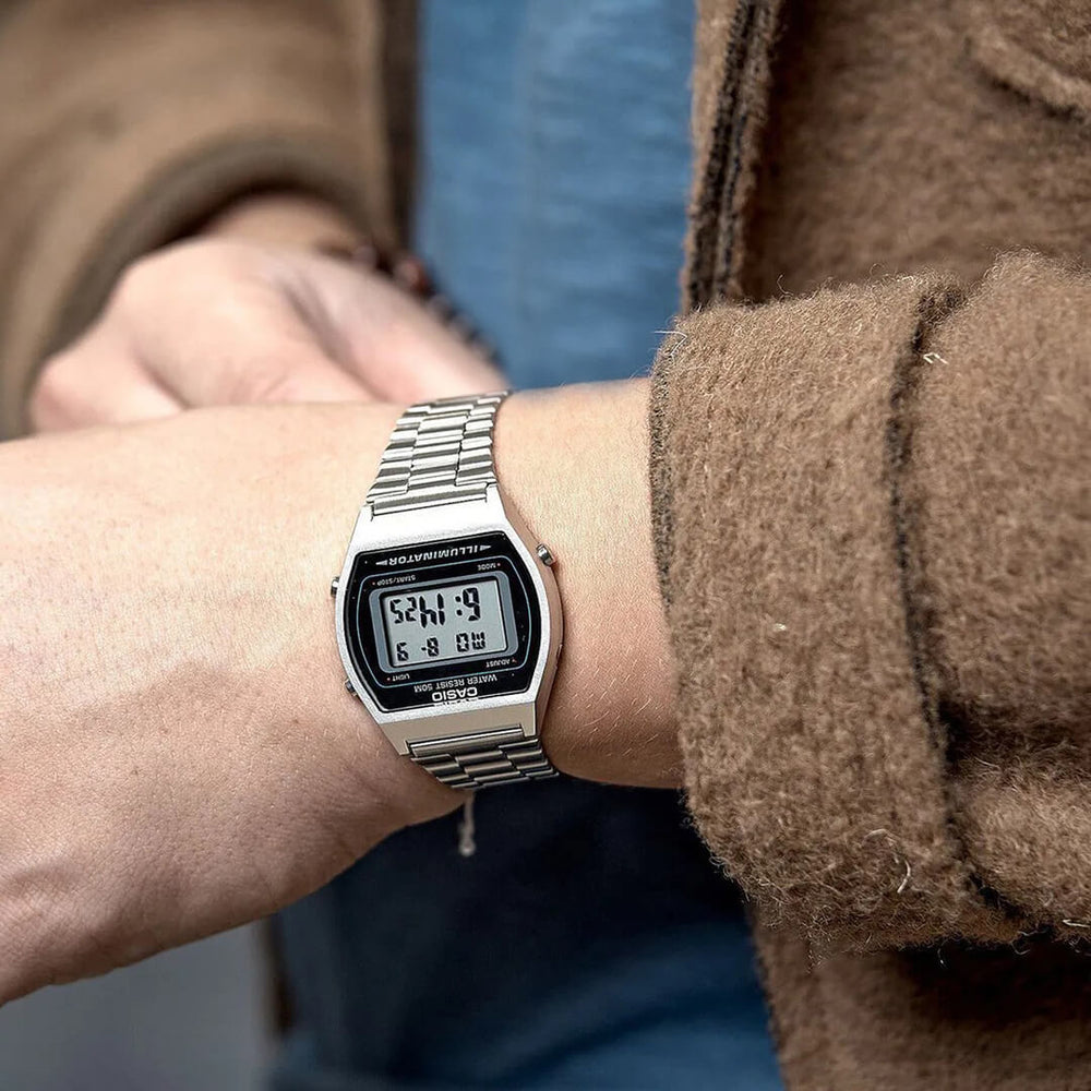 Reloj Casio B640WD-1AVDF Hombre Acero Plateado