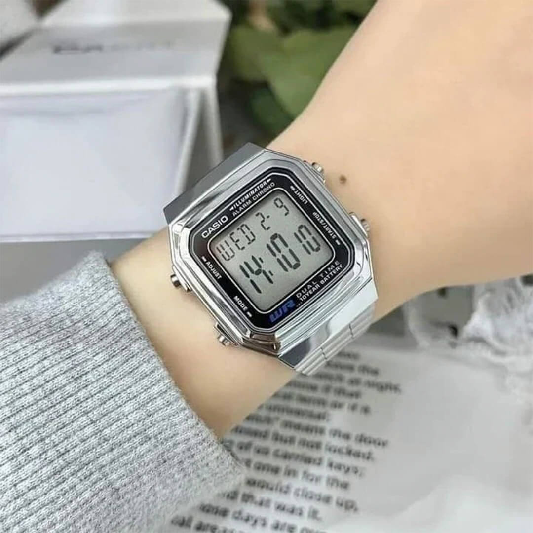 Reloj Casio A178WA-1AD Hombre Acero Plateado