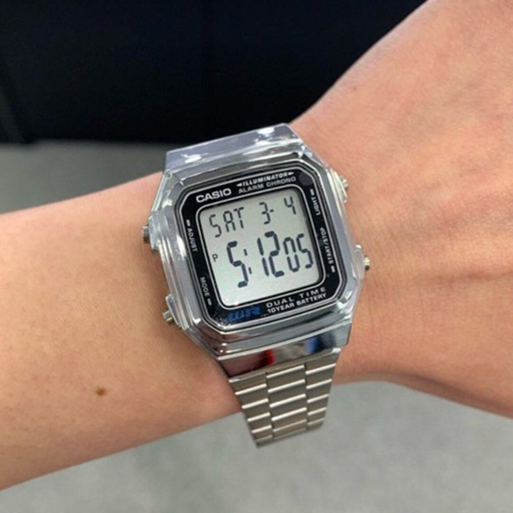 Reloj Casio A178WA-1AD Hombre Acero Plateado