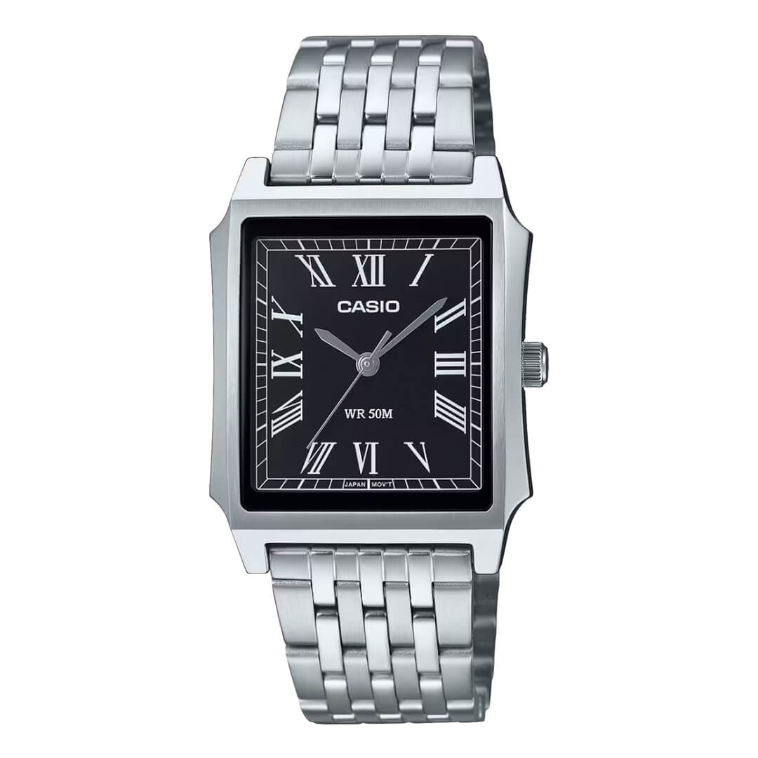 Reloj Casio MTP-B190D-1BVDF Hombre Acero Plateado