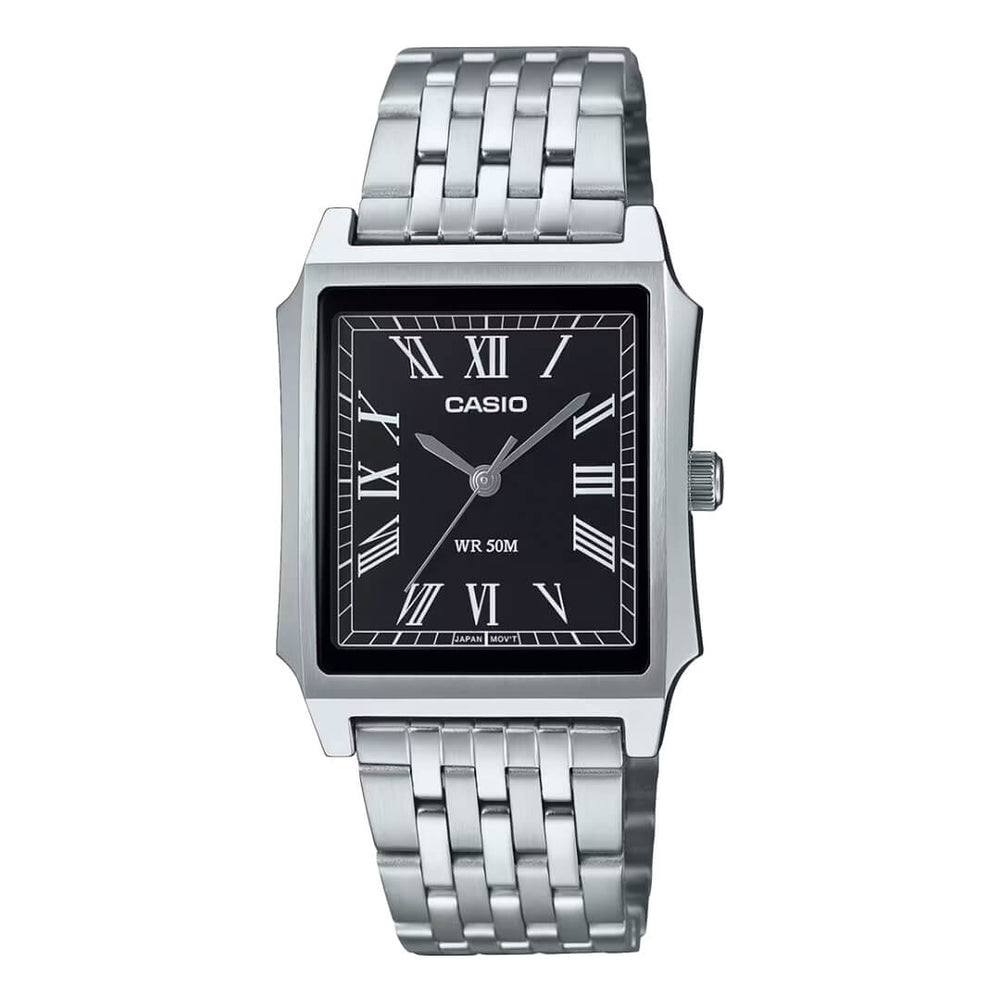 Reloj Casio MTP-B190D-1BVDF Hombre Acero Plateado