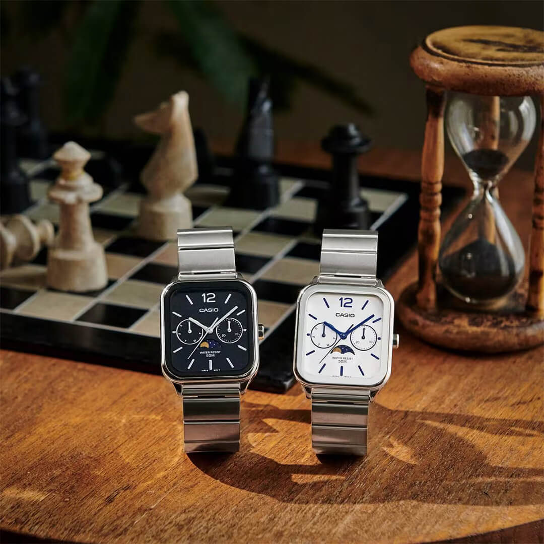 Reloj Casio MTP-M305D-1AVDF Hombre Acero Plateado