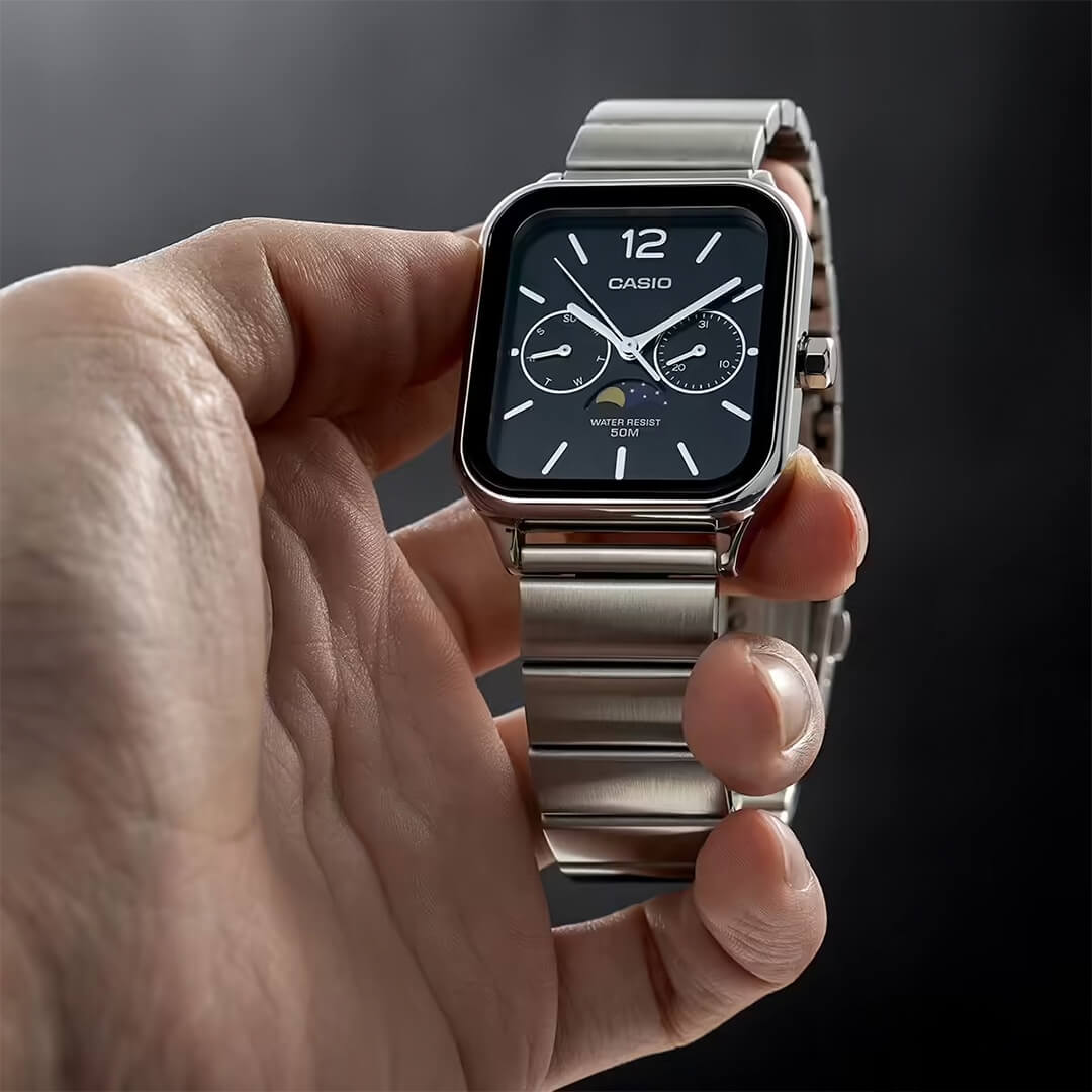 Reloj Casio MTP-M305D-1AVDF Hombre Acero Plateado