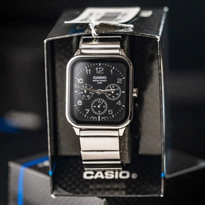 Reloj Casio MTP-M306D-1AV Hombre Acero Negro