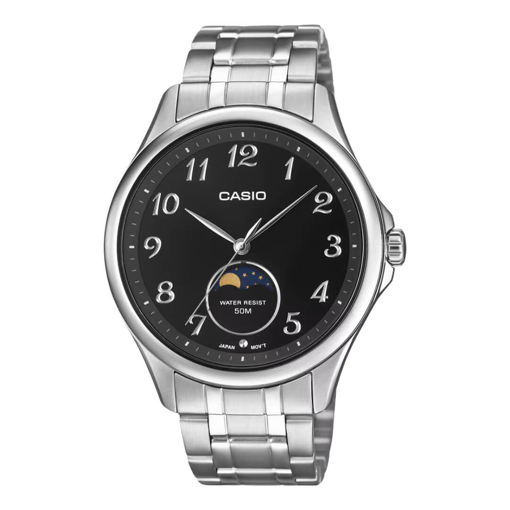 Reloj Casio MTP-M110D-1AV Hombre Acero Negro