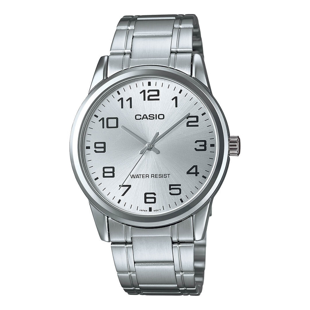 Reloj Casio MTP-V001D-7B Hombre Acero Plateado