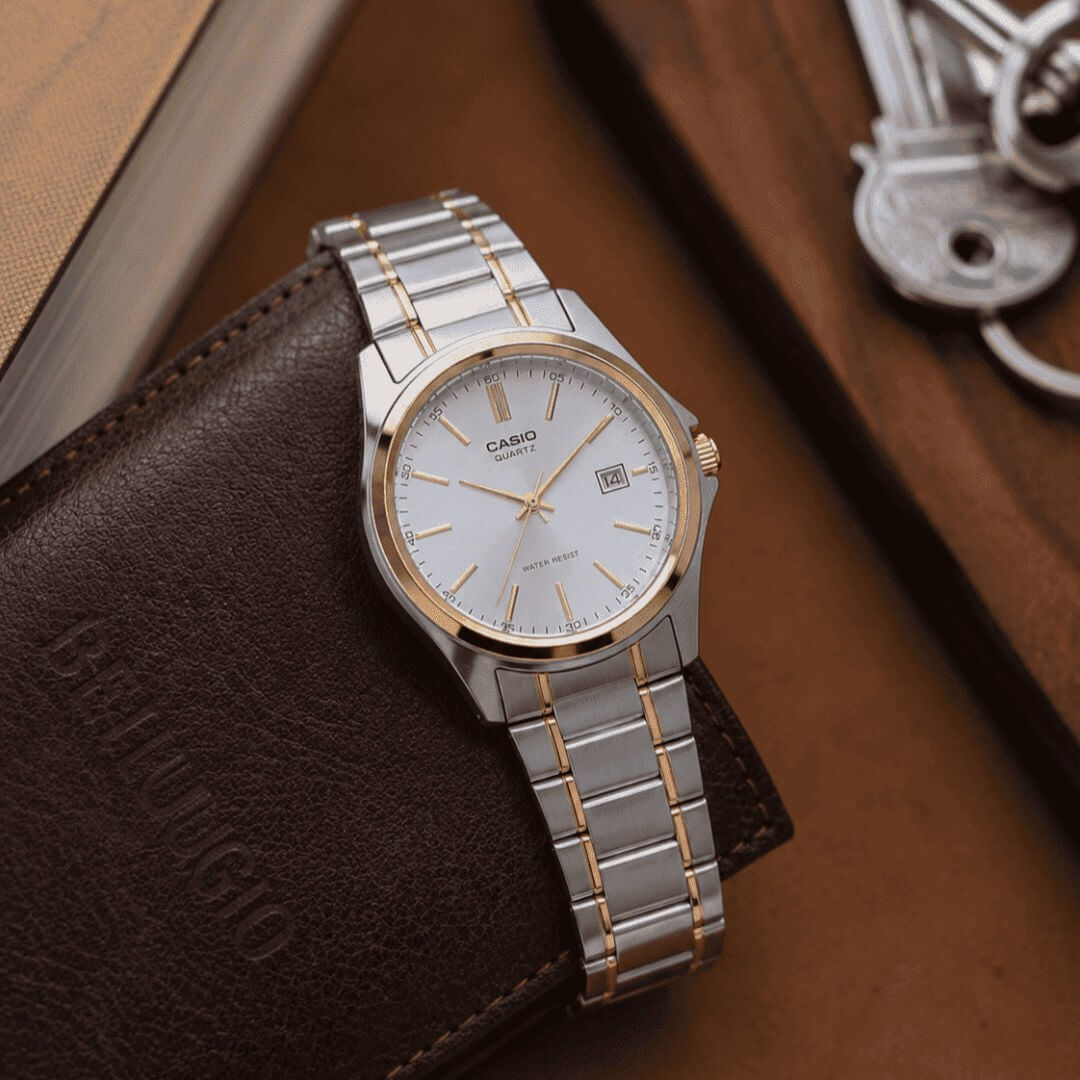 Reloj Casio MTP-1183G-7A Hombre Acero Plateado