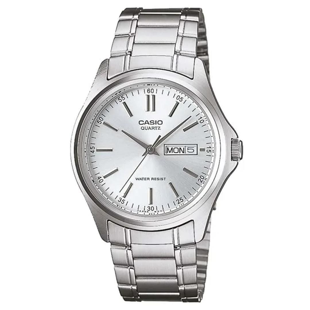 Reloj Casio MTP-1239D-7A Hombre Acero Plateado