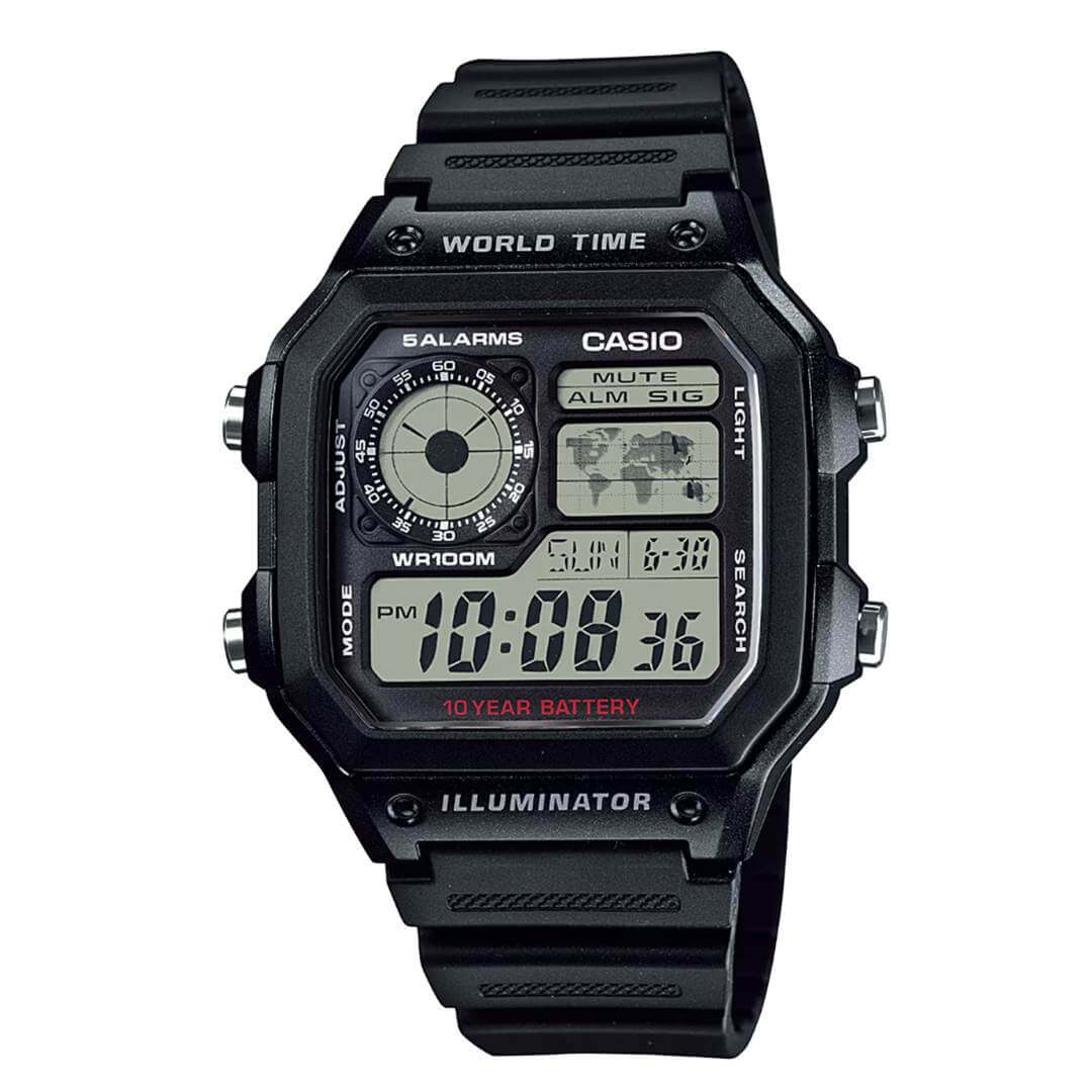 Reloj Casio AE-1200WH-1AV Hombre Resina Negro