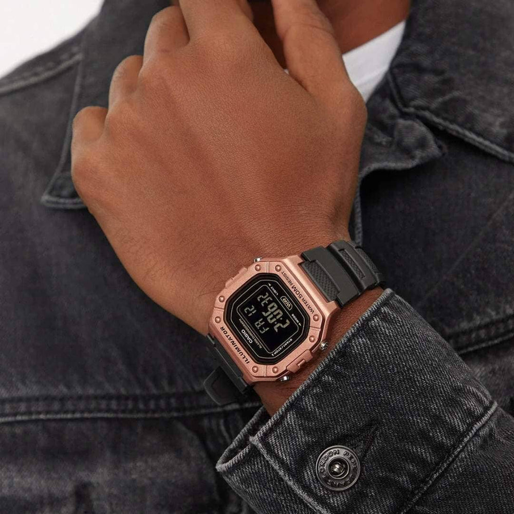 Reloj Casio W-218HM-5B Hombre Resina Negro