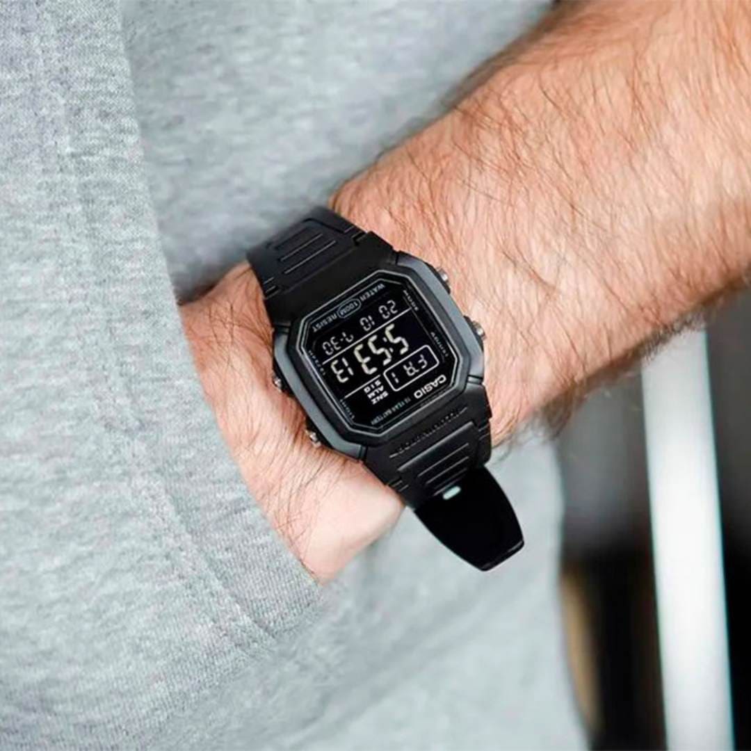 Reloj Casio W-800H-1BV Hombre Resina Negro