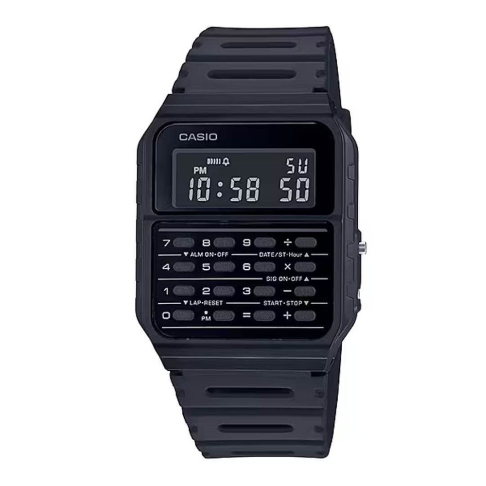 Reloj Casio Calculadora CA-53WF-1B Hombre Resina Negro