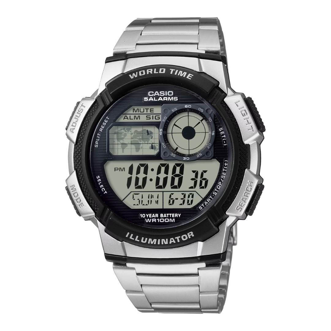 Reloj Casio AE-1000WD-1AV Hombre Acero Negro