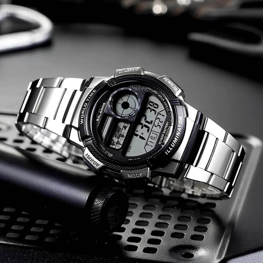 Reloj Casio AE-1000WD-1AV Hombre Acero Negro