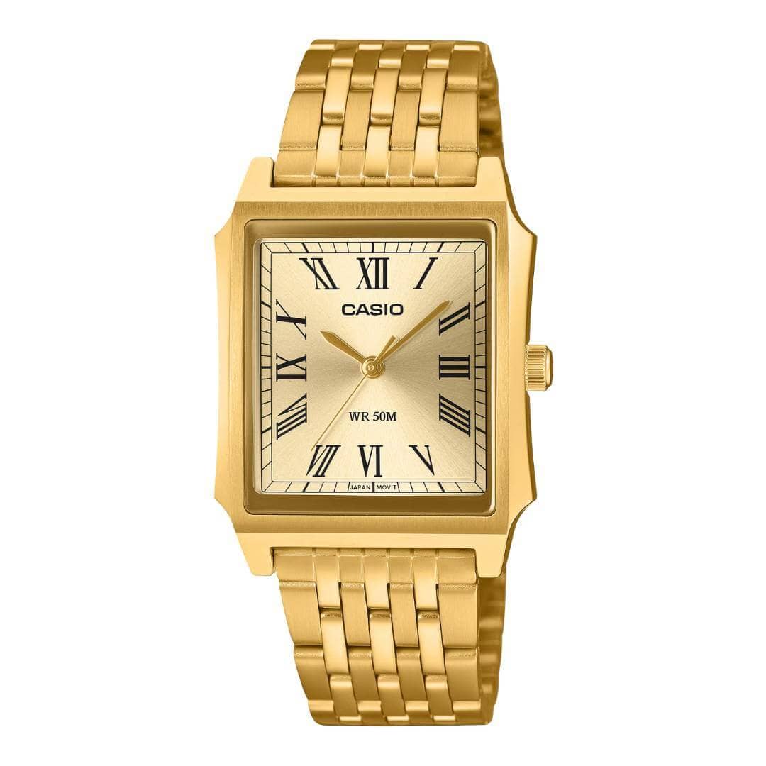 Reloj Casio MTP-B190G-9BV Hombre Acero Dorado