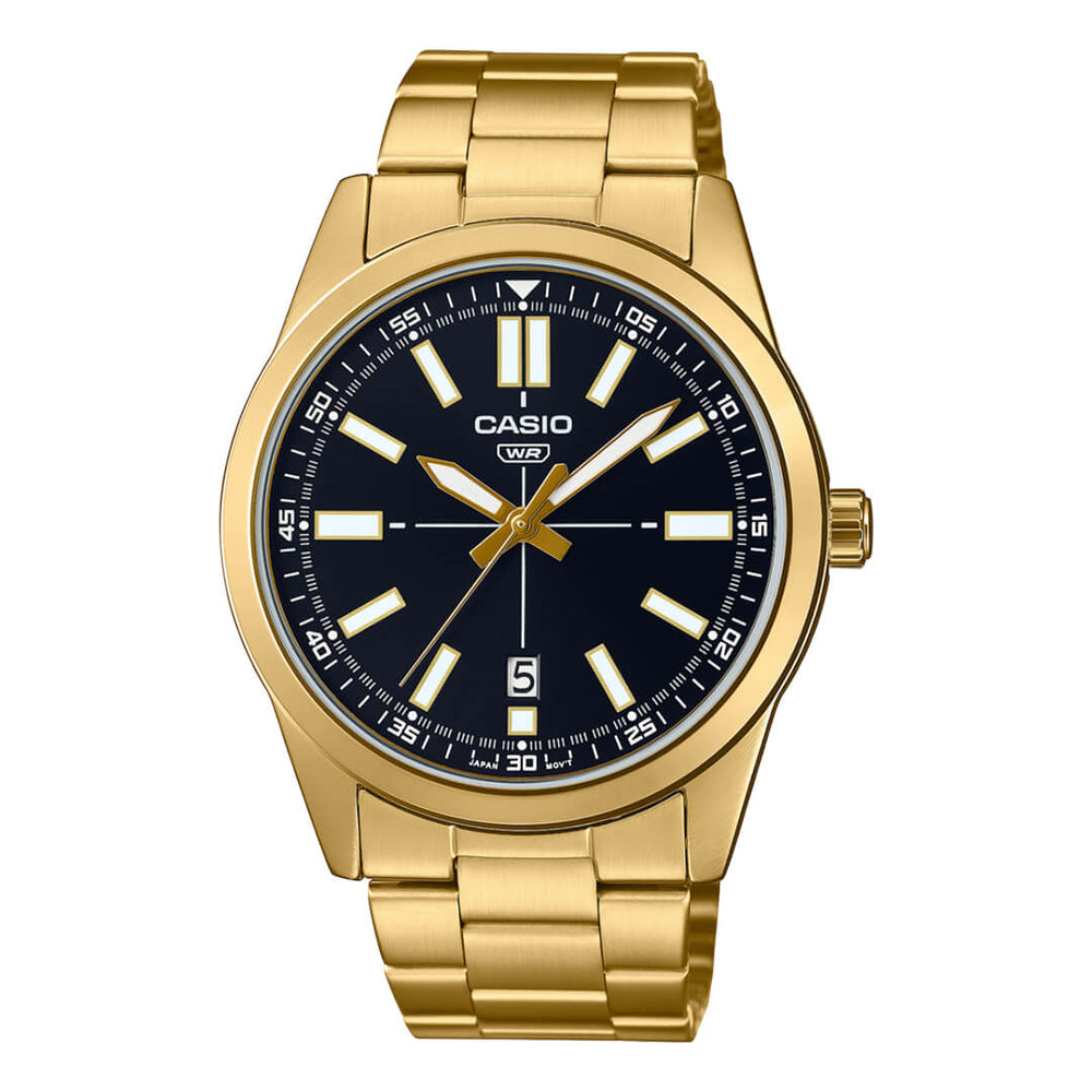 Reloj Casio MTP-VD02G-1E Hombre Acero Dorado