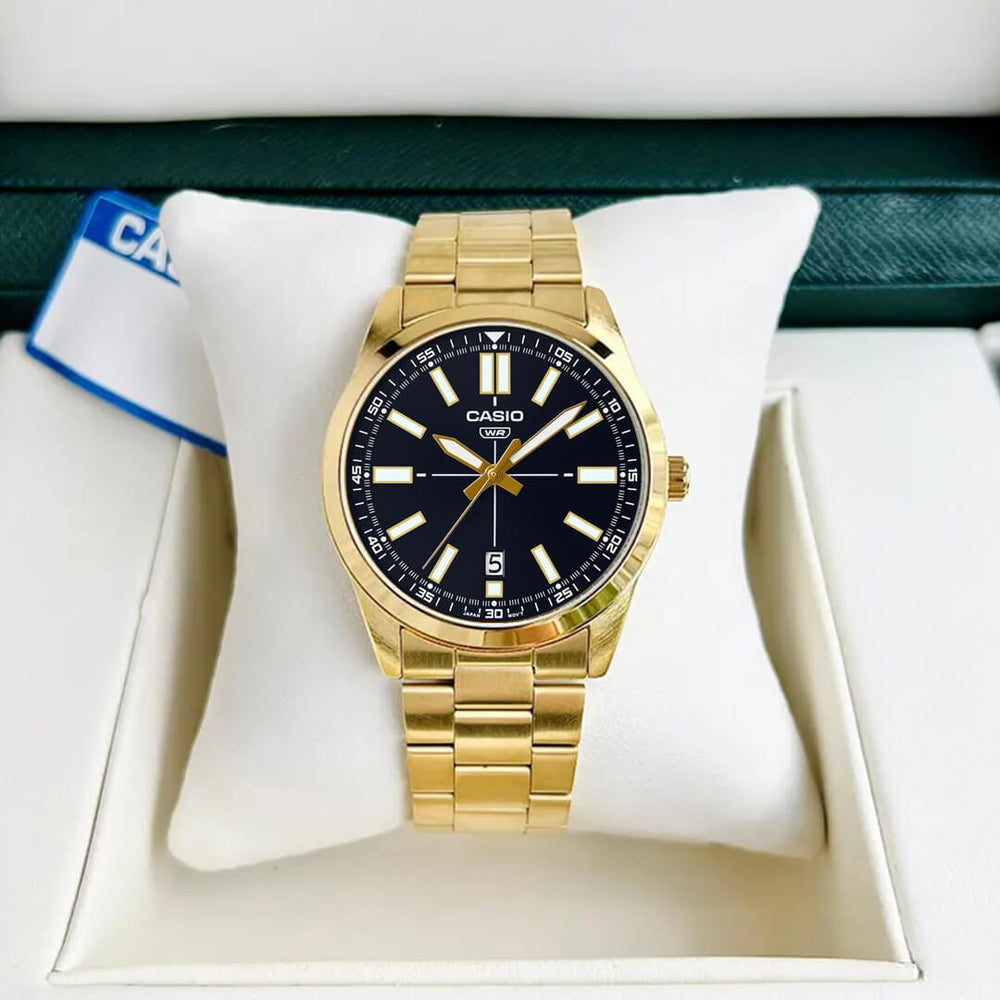 Reloj Casio MTP-VD02G-1E Hombre Acero Dorado