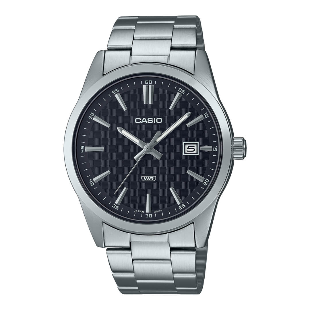 Reloj Casio MTP-VD03D-1A Hombre Acero Plateado | CAS-32