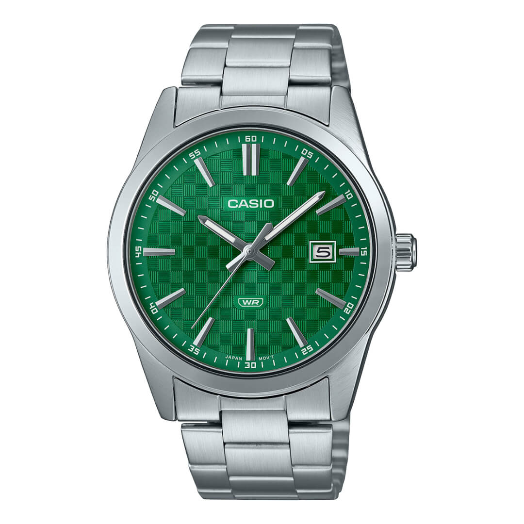 Reloj Casio MTP-VD03D-3A1 Hombre Acero Plateado | CAS-33