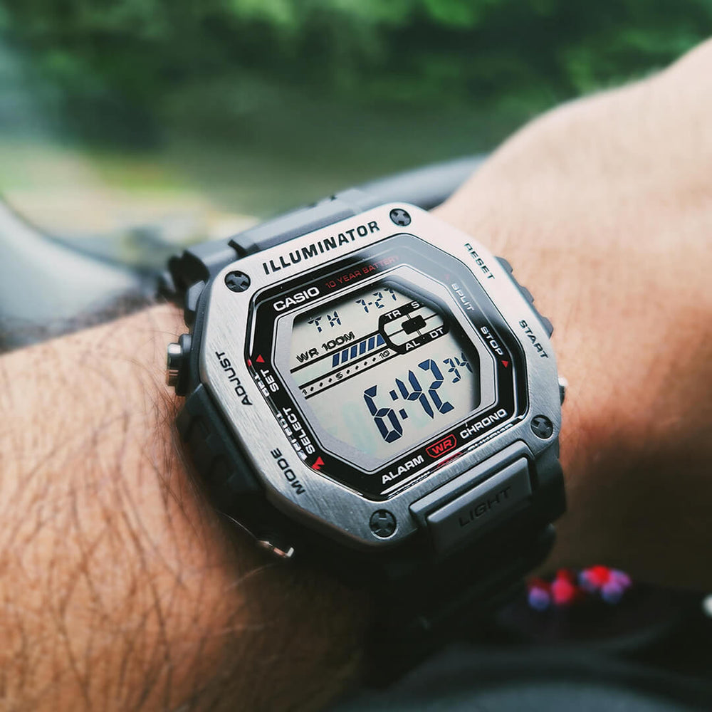Reloj Casio MWD-110H-1A Hombre Resina Negro