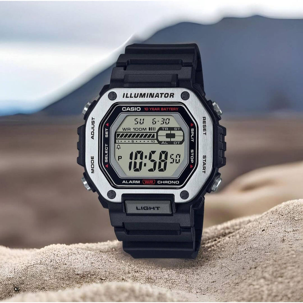 Reloj Casio MWD-110H-1A Hombre Resina Negro