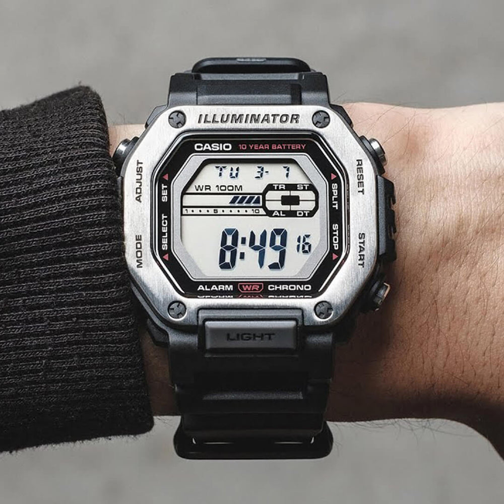 Reloj Casio MWD-110H-1A Hombre Resina Negro