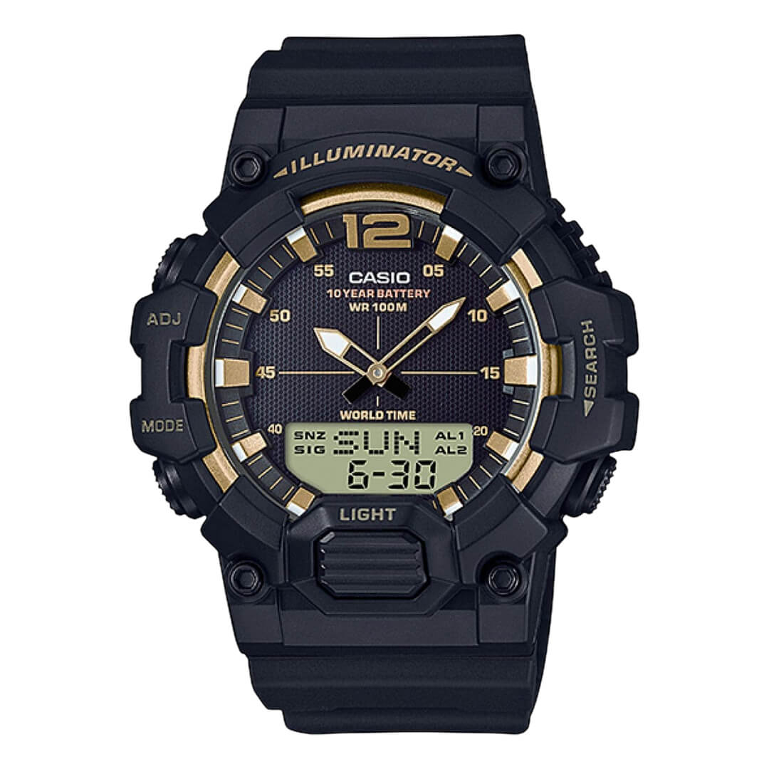 Reloj Casio HDC-700-9AV Hombre Resina Negro | CAS-38
