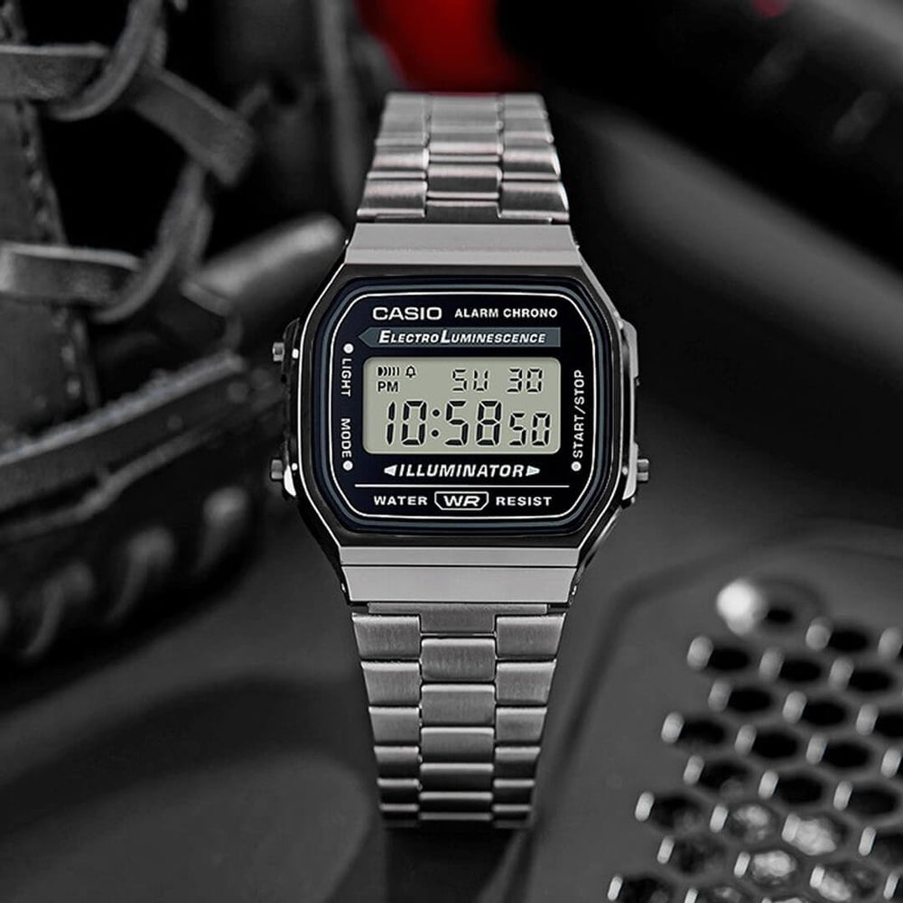 Reloj Casio A168WGG-1A Hombre Acero Gris