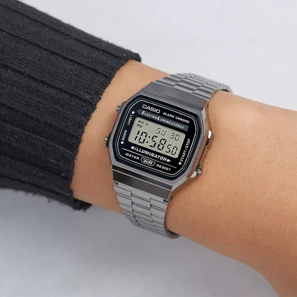 Reloj Casio A168WGG-1A Hombre Acero Gris