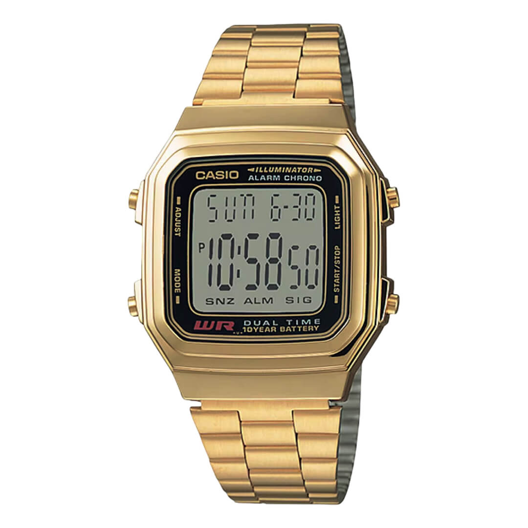 Reloj Casio A178WGA-1ADF Hombre Acero Dorado