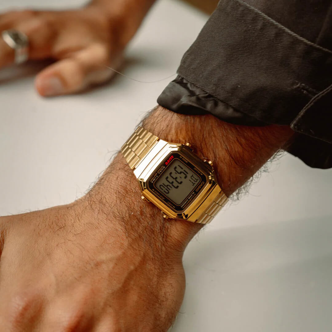 Reloj Casio A178WGA-1ADF Hombre Acero Dorado