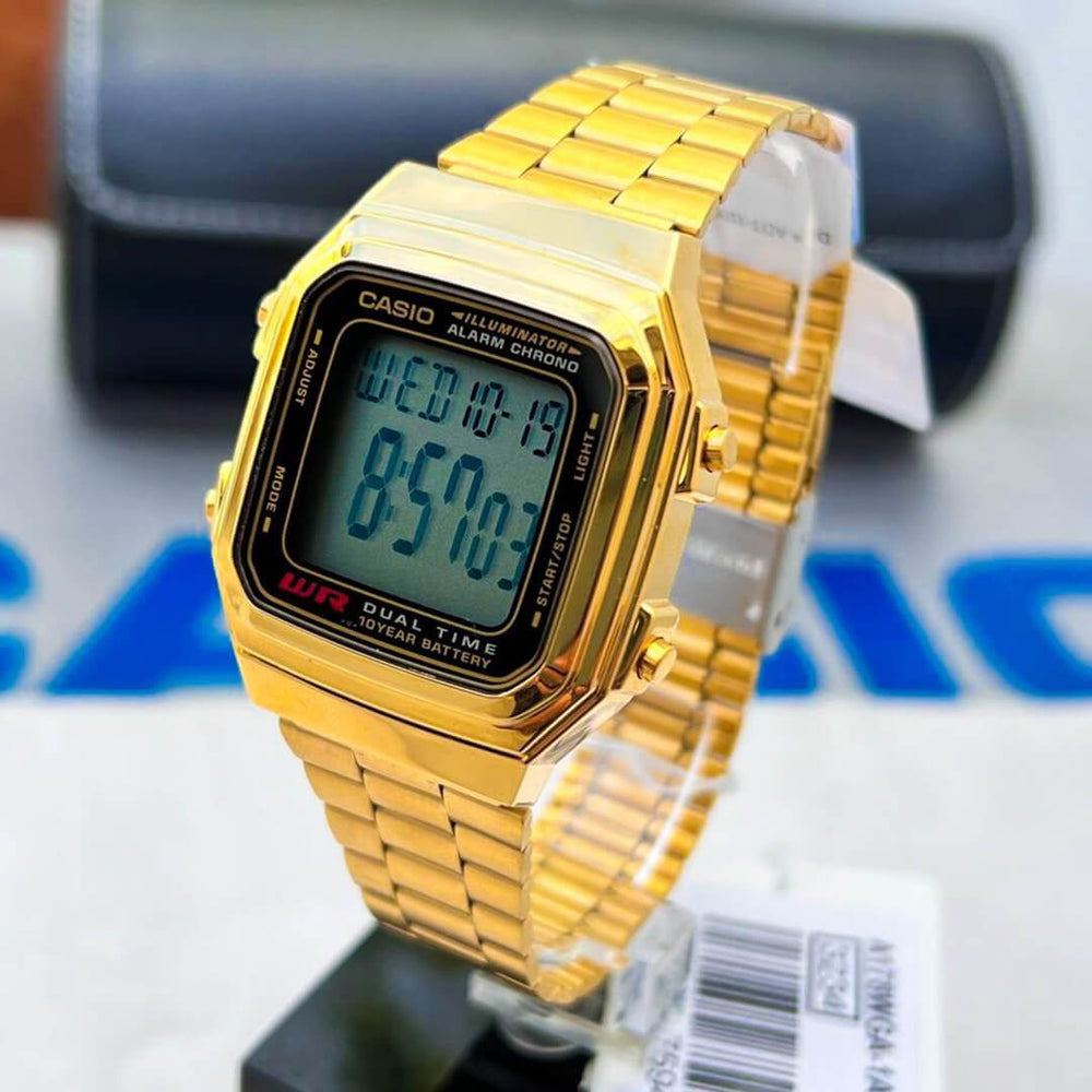 Reloj Casio A178WGA-1ADF Hombre Acero Dorado