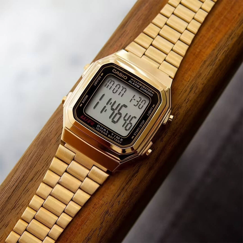 Reloj Casio A178WGA-1ADF Hombre Acero Dorado