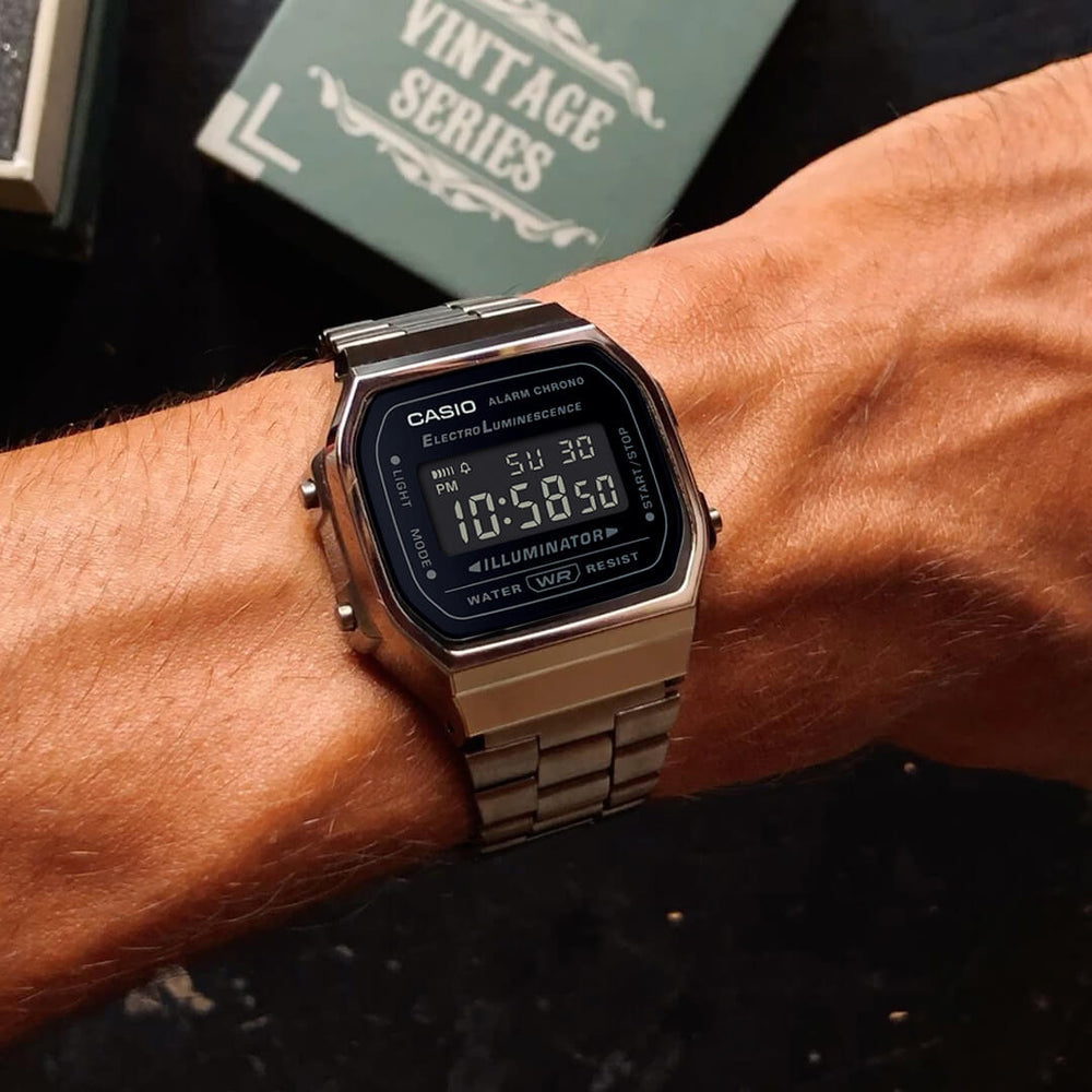 Reloj Casio A168WGG-1B Hombre Acero Gris