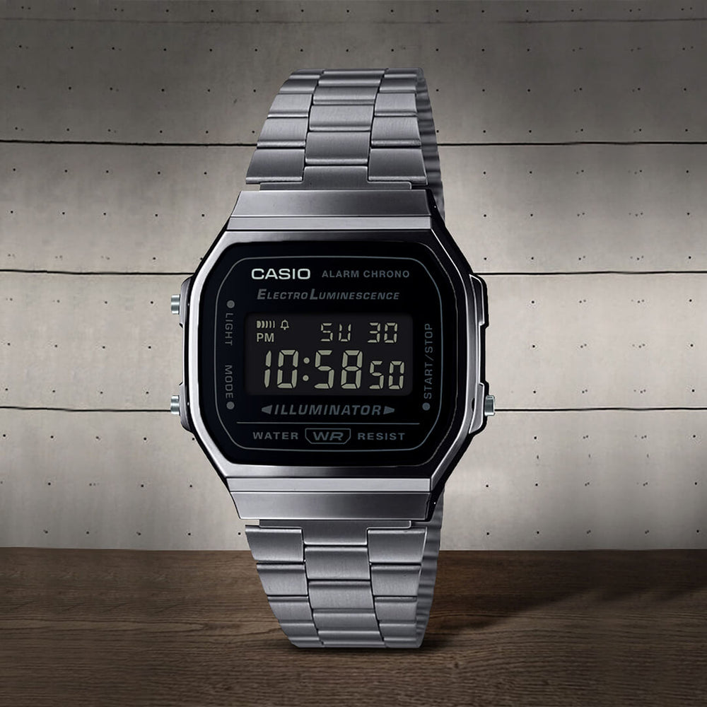 Reloj Casio A168WGG-1B Hombre Acero Gris