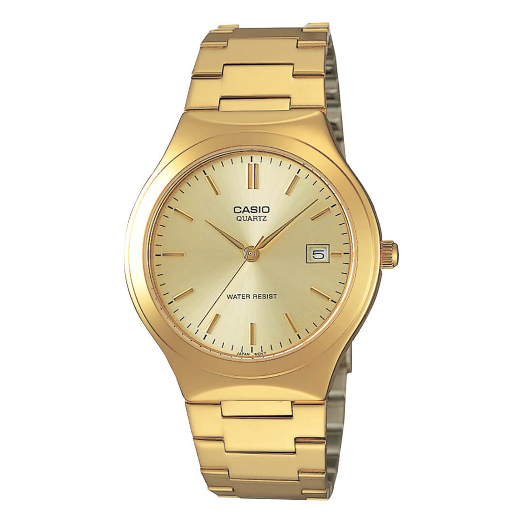 Reloj Casio MTP-1170N-9A Hombre Acero Dorado | CAS-42