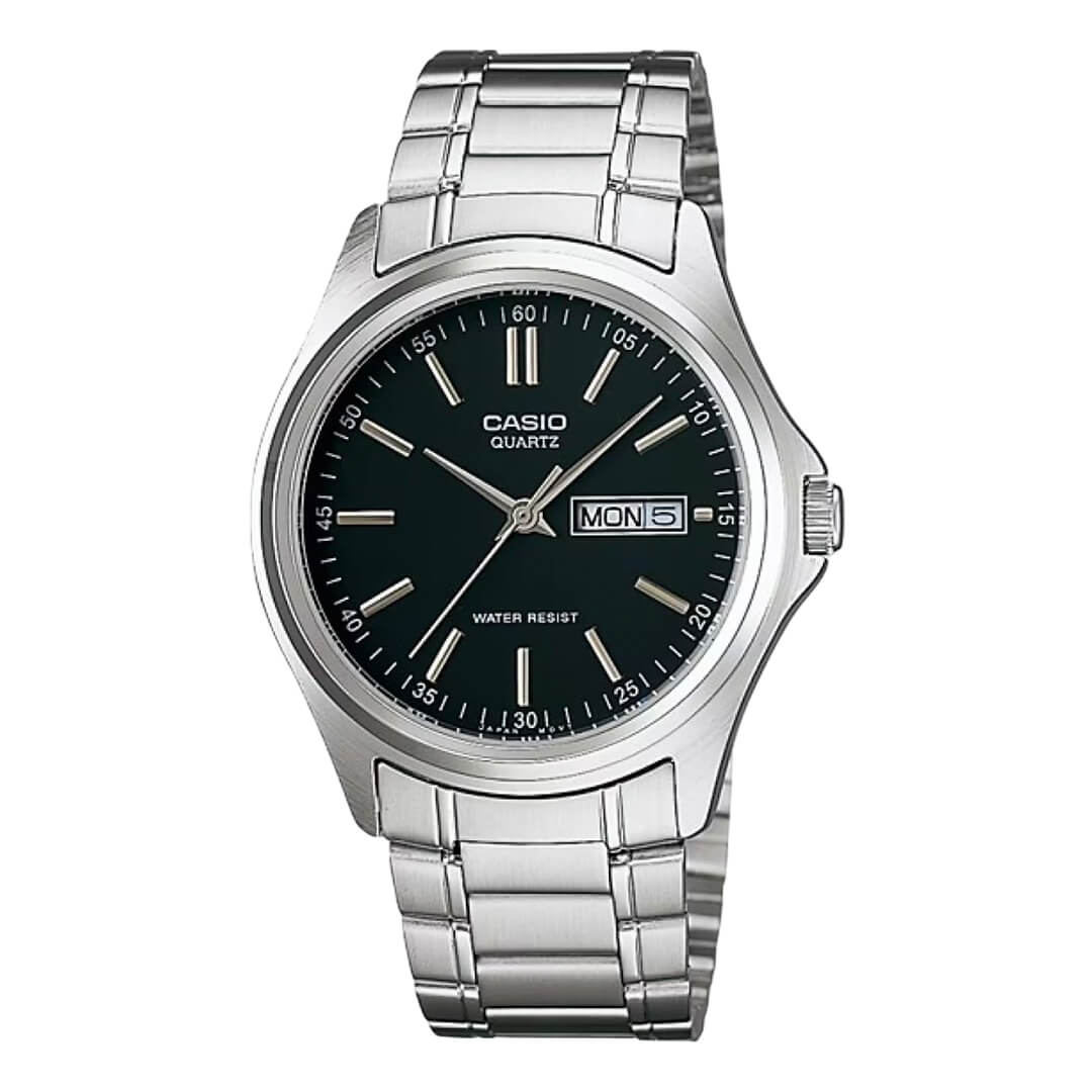 Reloj Casio MTP-1239D-1AD Hombre Acero Plateado