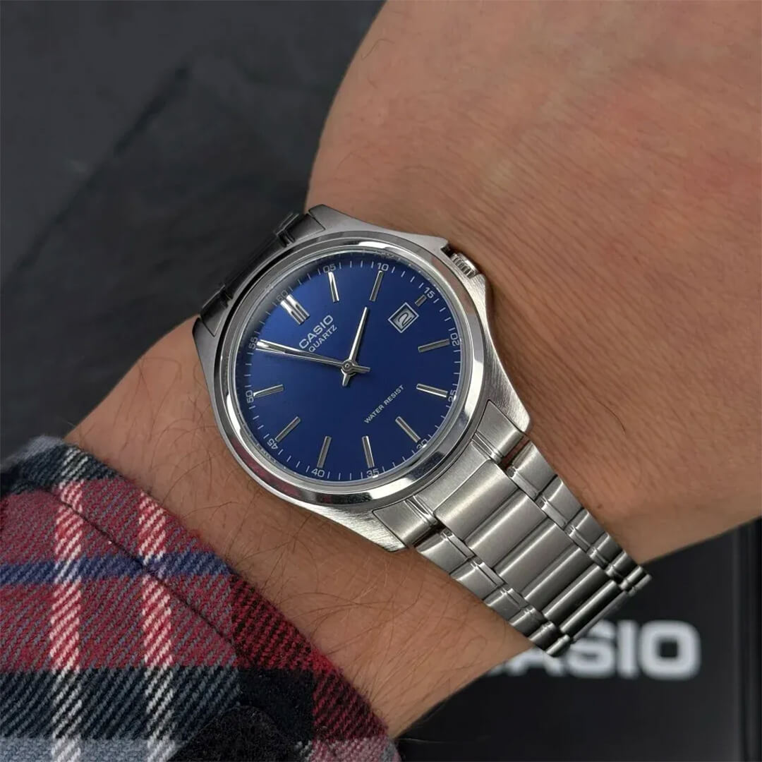 Reloj Casio MTP-1183A-2A Hombre Acero Plateado | CAS-53