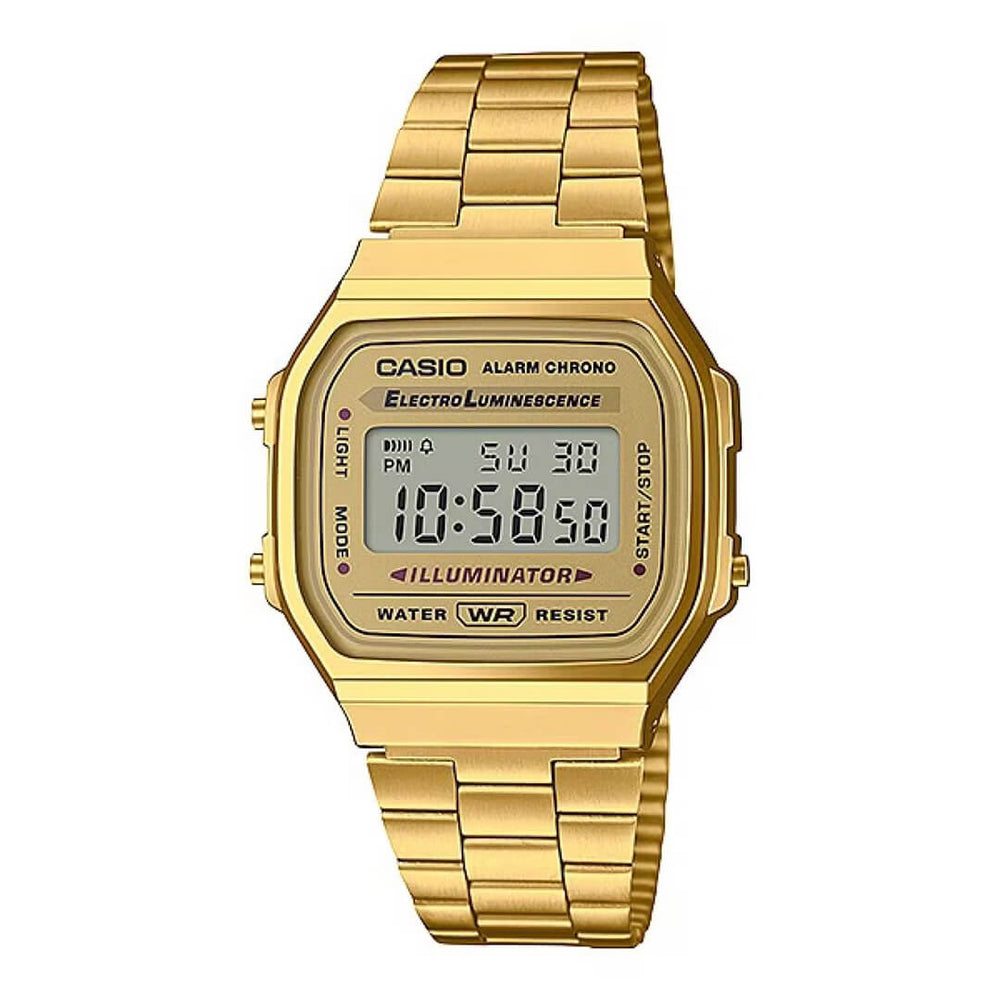 Reloj Casio A168WG-9W Hombre Acero Dorado