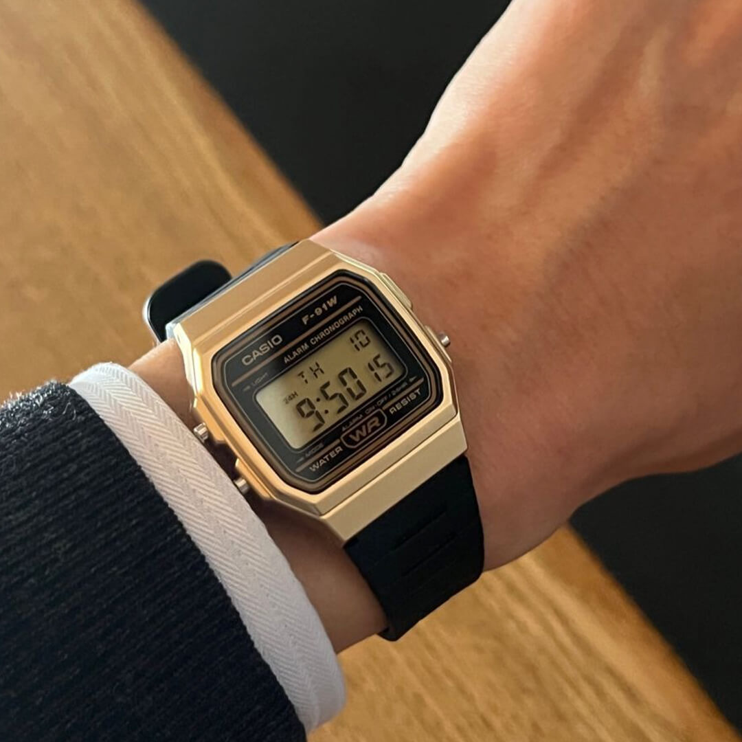Reloj Casio F-91WM-9ADF Hombre Resina Negro