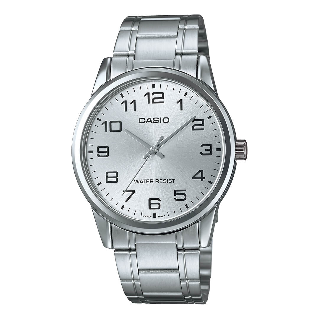 Reloj Casio MTP-V001D-7B Hombre Acero Plateado | CAS-24