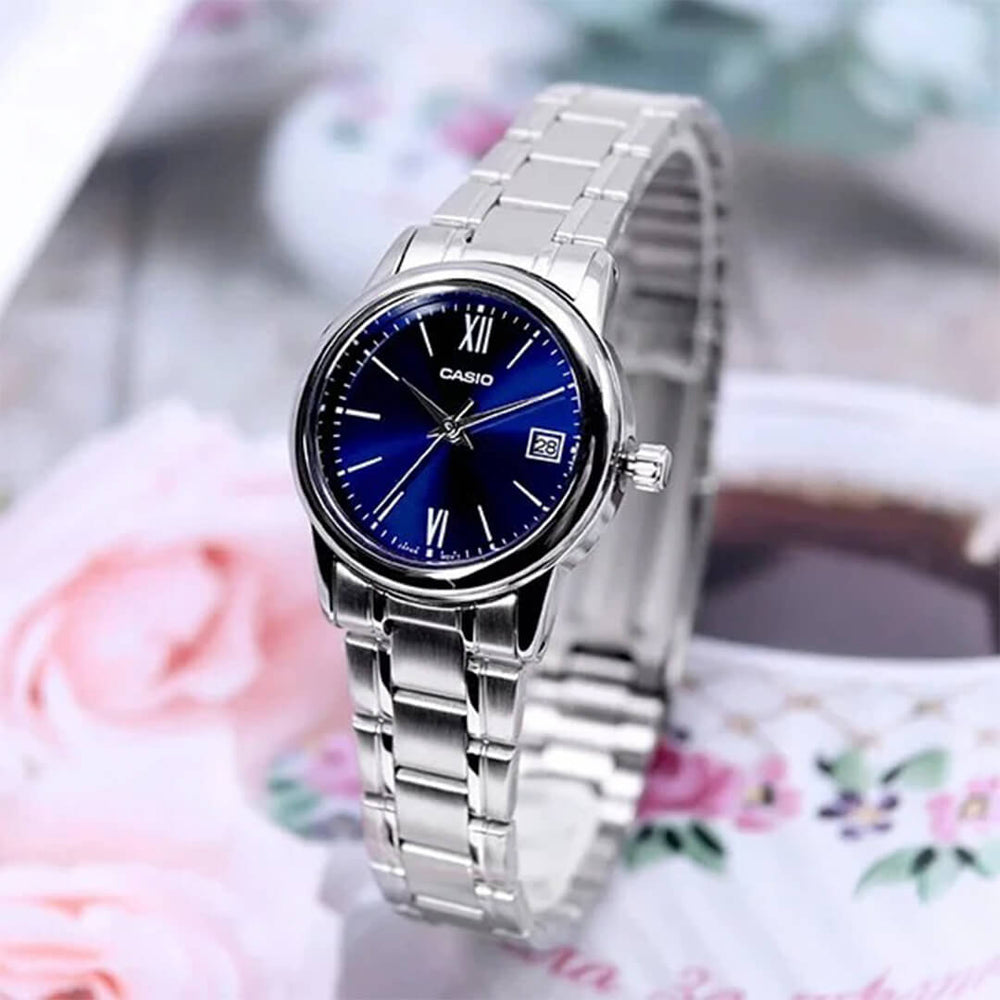 Reloj Casio LTP-V002D-2B3 Mujer Acero Plateado
