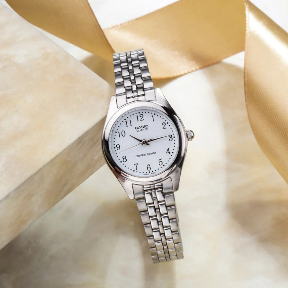 Reloj Casio LTP-1129A-7B Mujer Acero Plateado