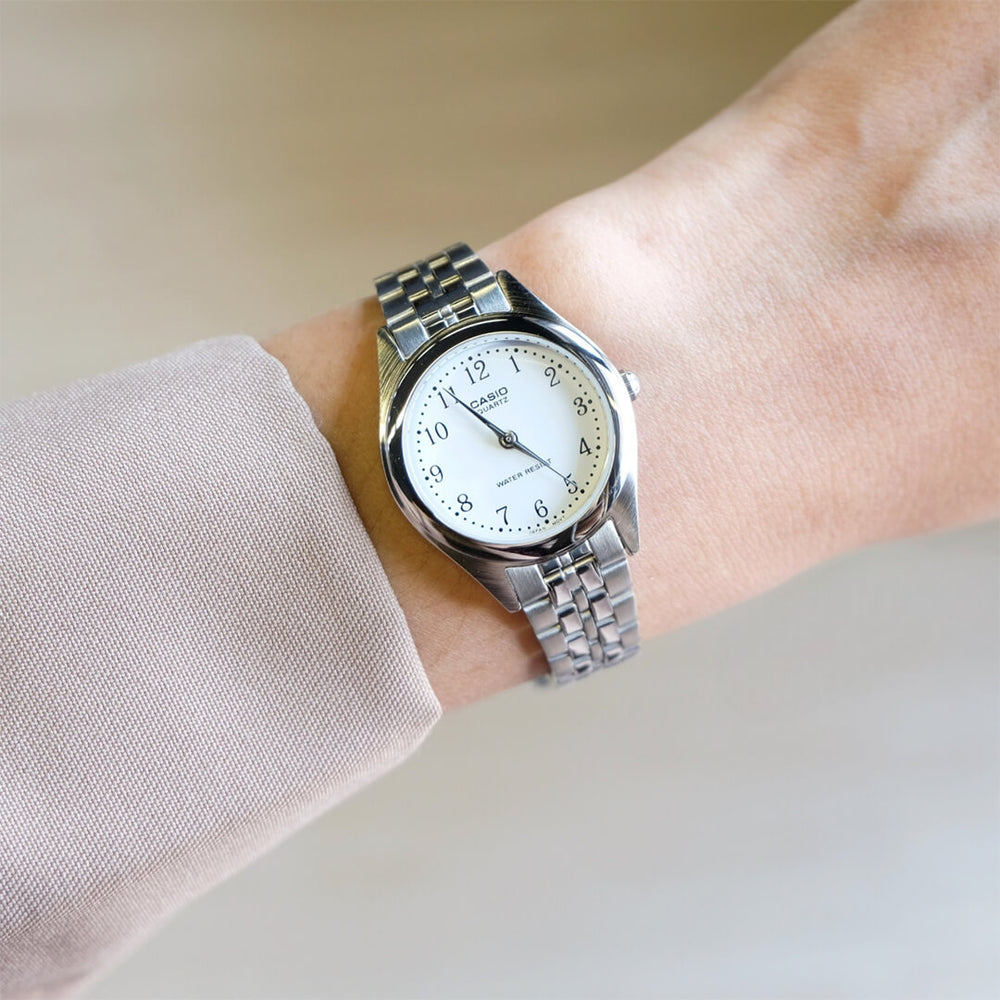 Reloj Casio LTP-1129A-7B Mujer Acero Plateado