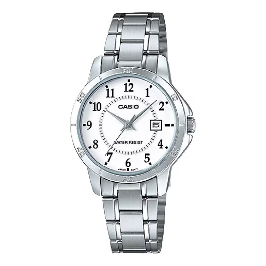 Reloj Casio LTP-V004D-7B Mujer Acero Plateado