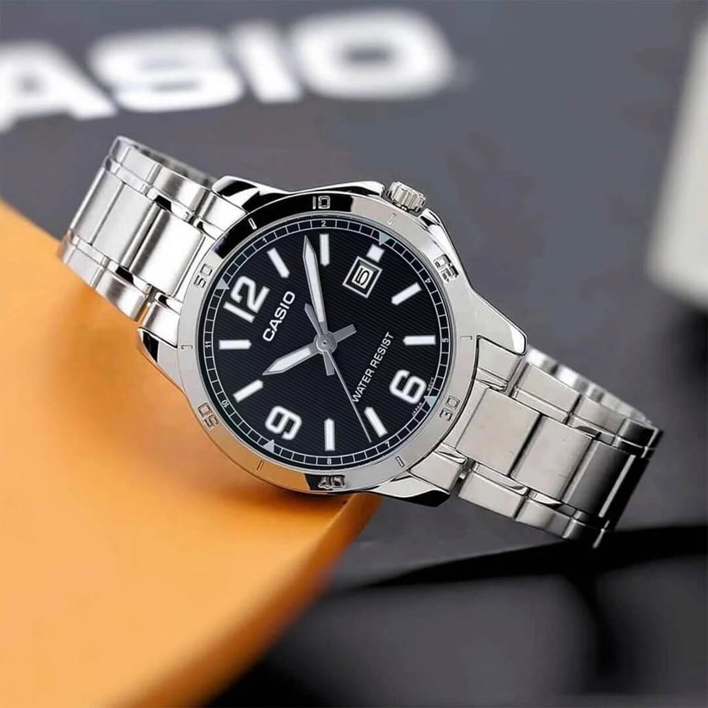 Reloj Casio LTP-V004D-1B2 Mujer Acero Plateado